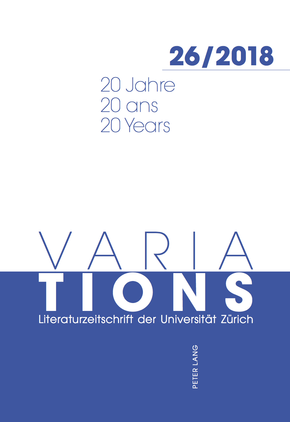 Cover Variations 26